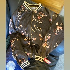 Xhilaration lightweight bomber XS new with tags